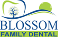 blossom family dental logo